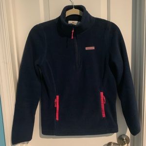 Vineyard Vines Quarterzip- Navy Blue